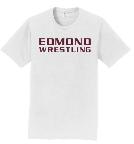 Edmond Wrestling 2025 JH White Tee