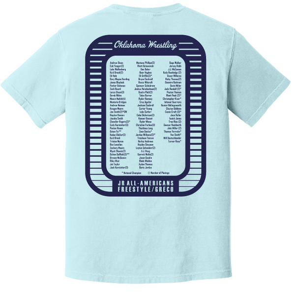 2026 OKUSA Fargo Boys JR All-American List C Tee