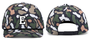 Edmond Wrestling 24 5 Panel Duck Camo Snapback Hat (8 Color Options)