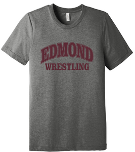 Edmond Wrestling 25 Tri-Blend Tee (Adult and Youth sizes)