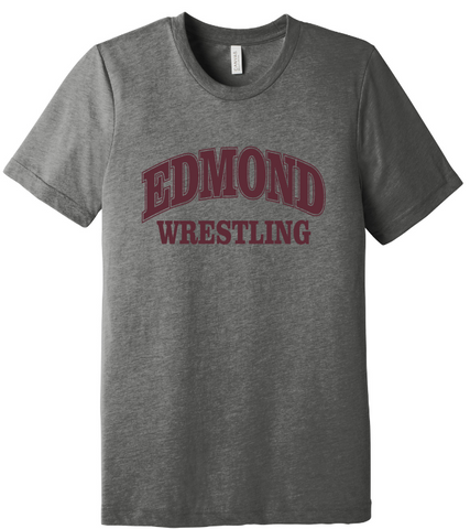 Edmond Wrestling 25 Tri-Blend Tee (Adult and Youth sizes)