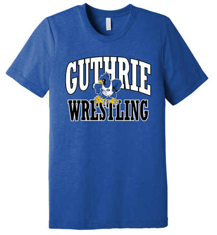 Guthrie Wrestling 25 Tri-Blend (Adult and Youth sizes)