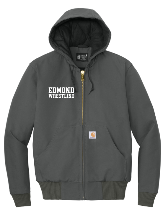 Edmond Wrestling 25 Quilted Flannel Lined Duck Active Jacket