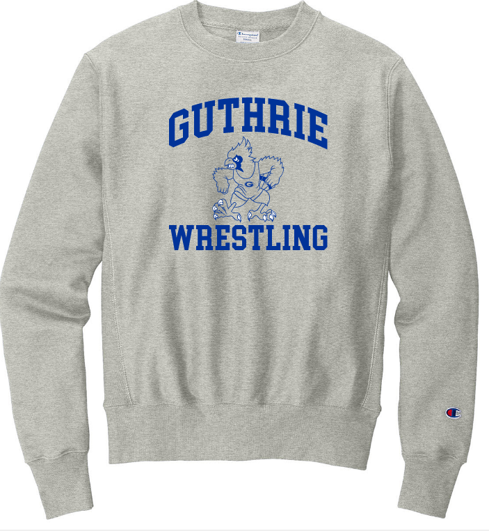 Guthrie Wrestling 25 Reverse Weave Crewneck Sweatshirt