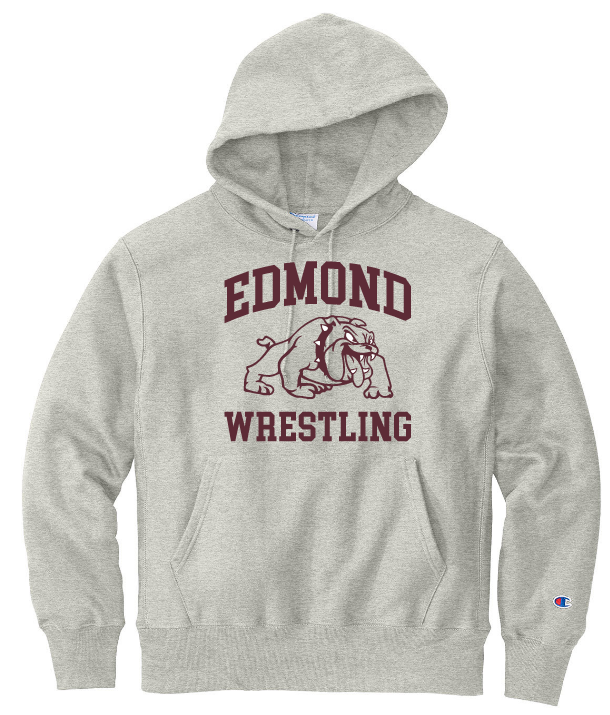 Edmond Wrestling 25 Reverse Weave Hoodie