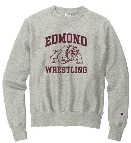 Edmond Wrestling 24 Reverse Weave Crewneck