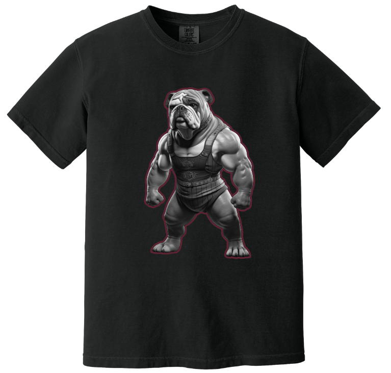 Bulldog Heavyweight Tee (Adult and Youth sizes - 2 colors)