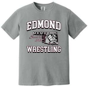 Edmond Wrestling 25 SR 26 Heavyweight Tee (Adult and Youth sizes)