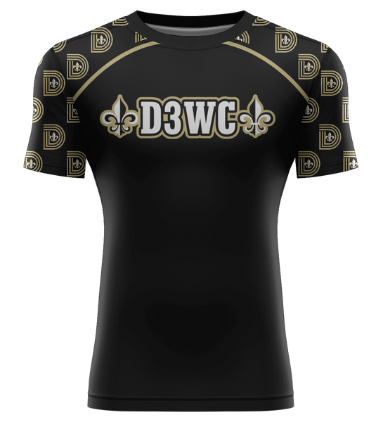 D3WC Black Compression Tee Shirt 25 (Adult and Youth sizes)