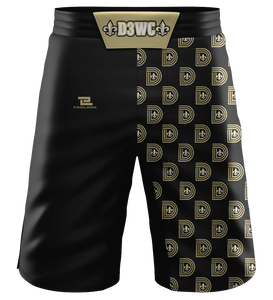 D3WC Fight Shorts 25 (Adult and Youth sizes)