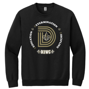 D3WC Crewneck Sweatshirt 25 (Adult and Youth sizes)