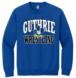 Guthrie Wrestling 25 Crewneck Sweatshirt (Adult and Youth sizes)