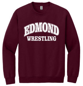 Edmond Wrestling 25 Crewneck Sweatshirt (Adult and Youth sizes)