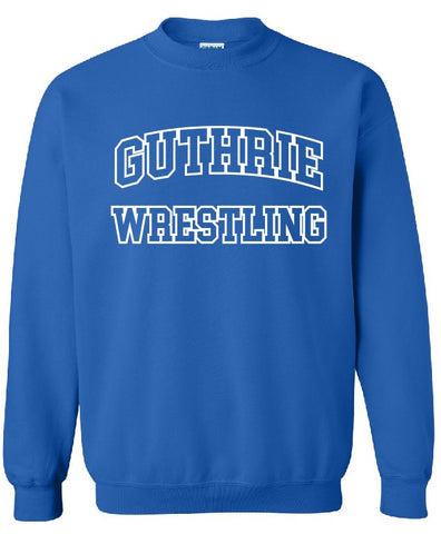 Guthrie Wrestling 24 Crewneck Sweatshirt (Adult and Youth)