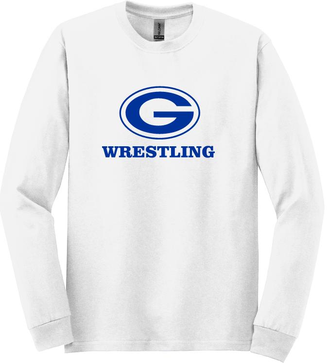 Guthrie Wrestling 25 Heavy Cotton Long Sleeve Tee (Adult and Youth sizes)