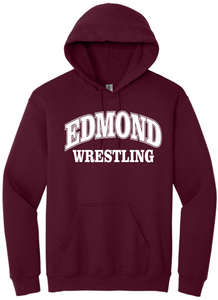 Edmond Wrestling 25 Hooded Sweatshirt (Adult and Youth sizes)