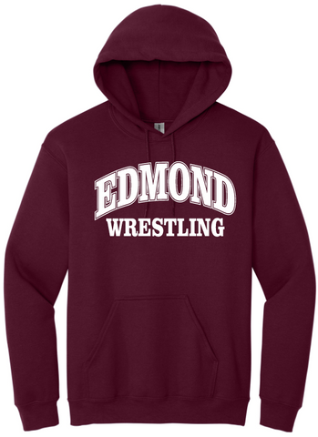 Edmond Wrestling 25 Hooded Sweatshirt (Adult and Youth sizes)