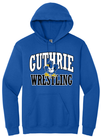 Guthrie Wrestling 25 Hooded Sweatshirt (Adult and Youth sizes)
