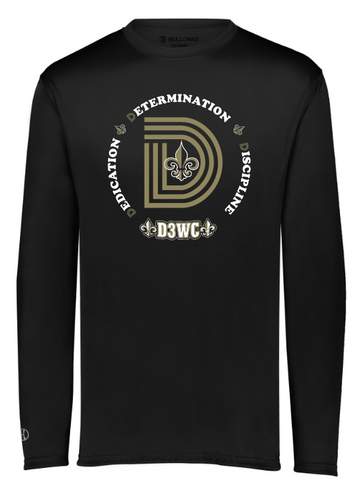 D3WC Momentum Long Sleeve Tee 25 (Adult and Youth sizes)