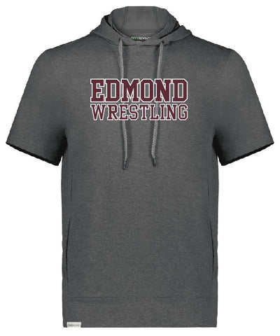 Edmond Wrestling 24 Ventura Short Sleeve Leisure Hoodie (Adult and Youth)