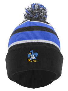 Guthrie Wrestling 25 Knit Fold Over Pom Pom Beanie