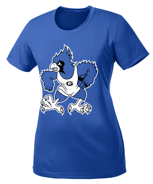 Guthrie Wrestling 26 Drifit Bluejay Tee (Adult, Youth, Ladies)