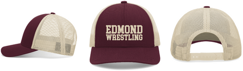 Edmond Wrestling 25 Low Pro Snapback Trucker (2 Colors)