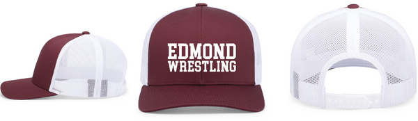Edmond Wrestling Snapback Trucker (2 Colors)