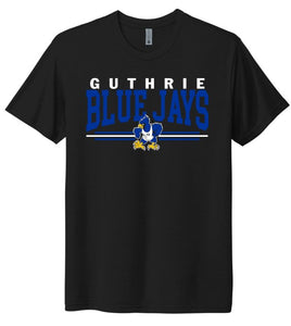Guthrie Wrestling 23 Tri-Blend Black (Adult and Youth)