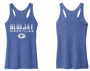 Guthrie Wrestling 24 Ladies Tri-blend Racerback Tank