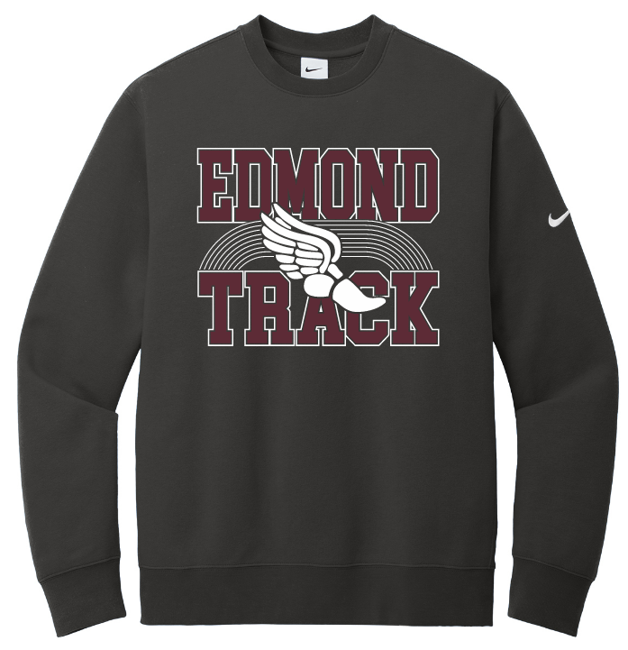 Edmond Track 25 Club Fleece Crewneck