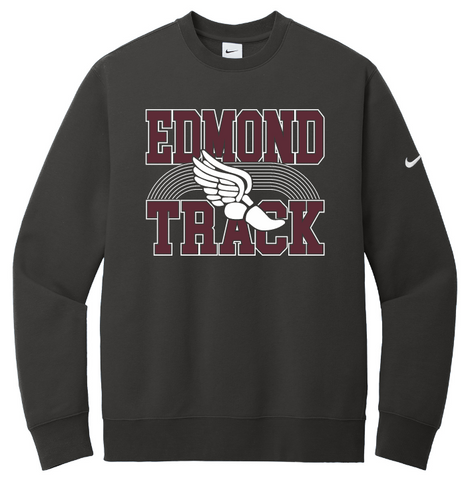 Edmond Track 25 Club Fleece Crewneck