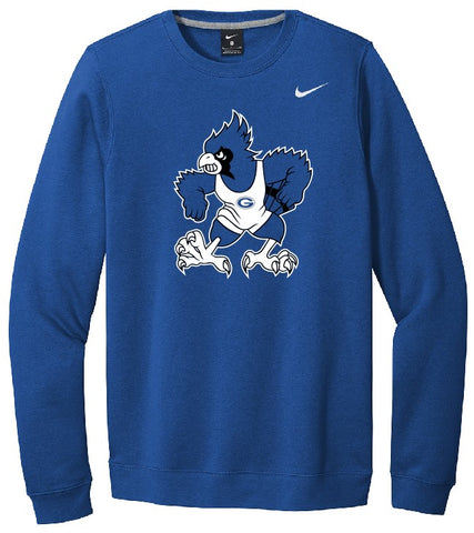 Guthrie Wrestling 24 Club Fleece Crew - Blue Jay