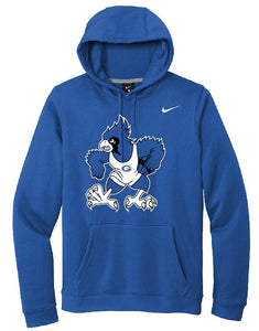 Guthrie Wrestling 24 Club Fleece Hooded Sweatshirt - Blue Jay