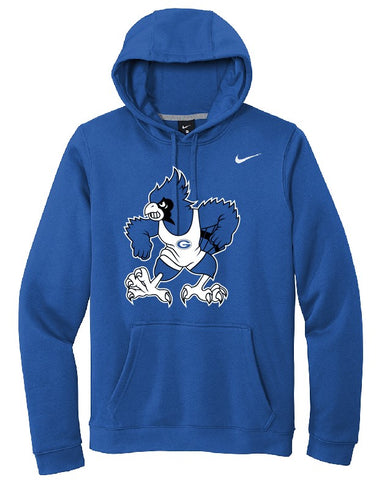 Guthrie Wrestling 24 Club Fleece Hooded Sweatshirt - Blue Jay