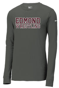 Edmond Wrestling 24 Long Sleeve Dri-FIT Tee