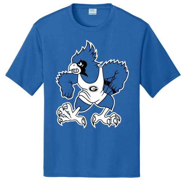 Guthrie Wrestling 26 Drifit Bluejay Tee (Adult, Youth, Ladies)