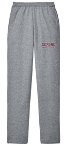 Edmond Wrestling 24 Fleece Sweatpants (Adult and Youth)