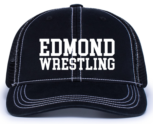 Edmond Wrestling 25 Vintage Snapback Trucker (4 Colors)