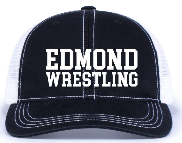 Edmond Wrestling 25 Vintage Snapback Trucker (4 Colors)
