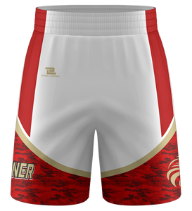 ProLook Sublimated "Bulls" Team Shorts w/Pockets