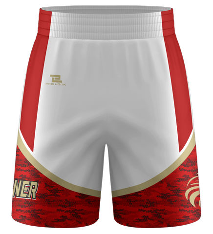 ProLook Sublimated "Bulls" Team Shorts w/Pockets