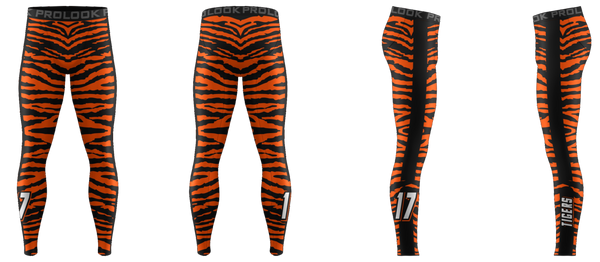 ProLook Sublimated "Panthers" Full Length Compression Pant